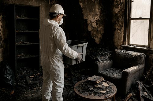 Le débarras comme première étape essentielle à toute rénovation après un sinistre à Paris et en Île de France